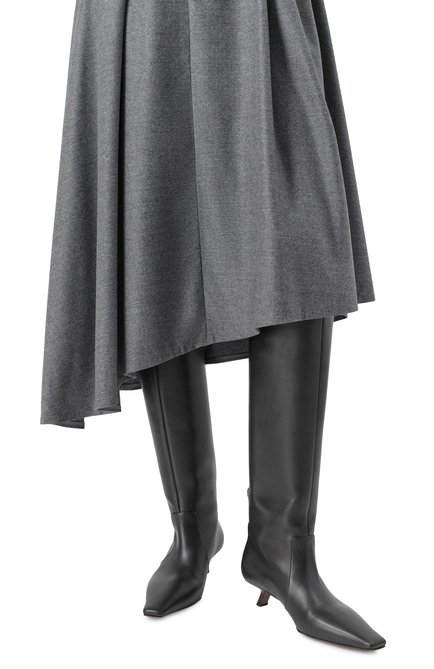 Женские кожаные сапоги BRUNELLO CUCINELLI, арт. MZSKC3057P