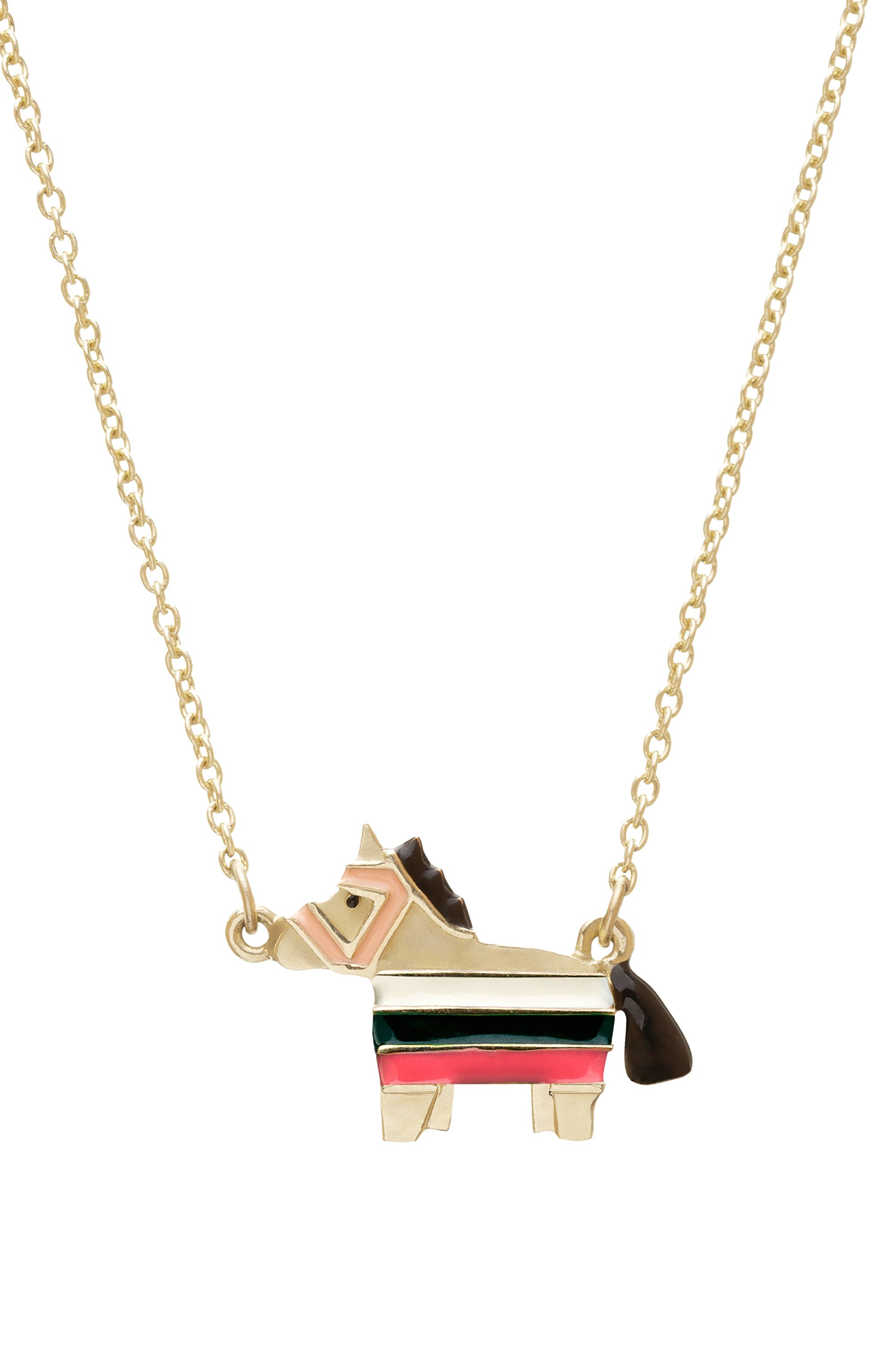 Колье ALIITA бесцветного цвета по цене 78000 руб., арт. NRSPDT1000YG09K F9000, фото 1 Колье ALIITA, арт. NRSPDT1000YG09K F9000, фото 1