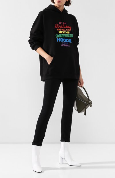 Хлопковое худи VETEMENTS, арт. UAH20TR724/W, фото 2