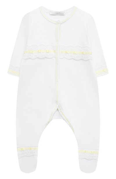 Шелковый комплект на выписку CHEPE белого цвета по цене 17000 руб., арт. 051971, фото 5 Шелковый комплект на выписку CHEPE, арт. 051971, фото 5