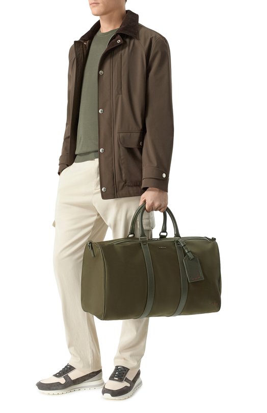 Сумка Kiton UBA0085N0127009 Хаки  UBA0085N0127009 Фото 7