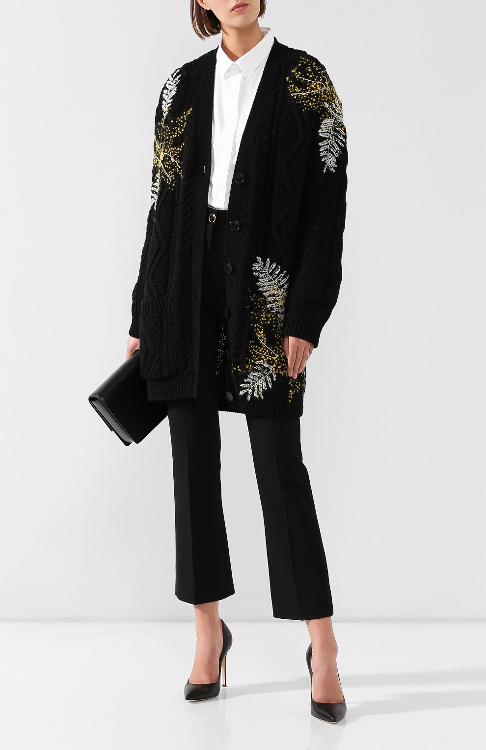 Шерстяной кардиган VALENTINO, арт. RB3KH00BUBI, фото 2