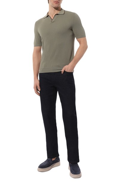 Хлопковое поло  GRAN SASSO, арт. 57157/20642, фото 2