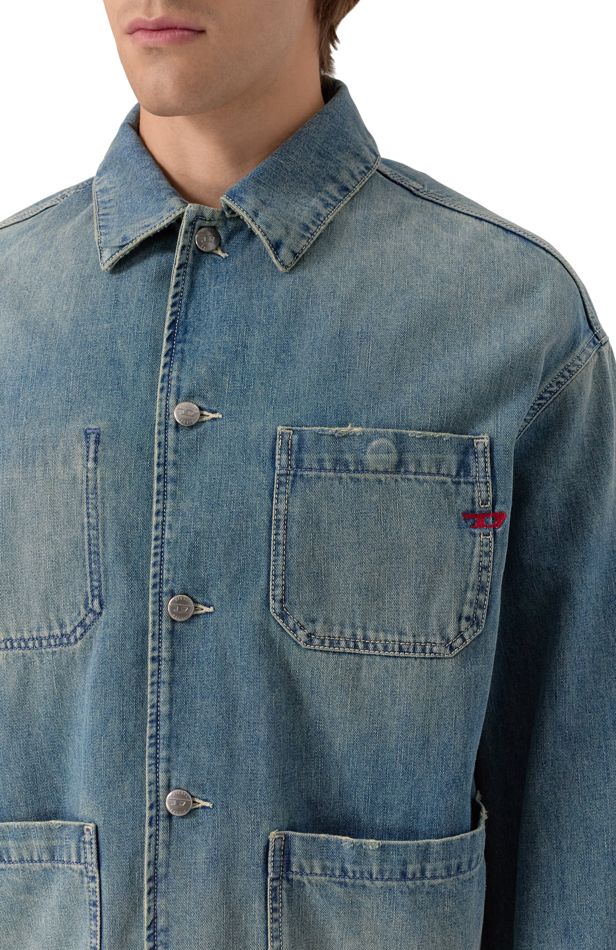 Джинсовая куртка DIESEL, арт. A19260/068SK, фото 5