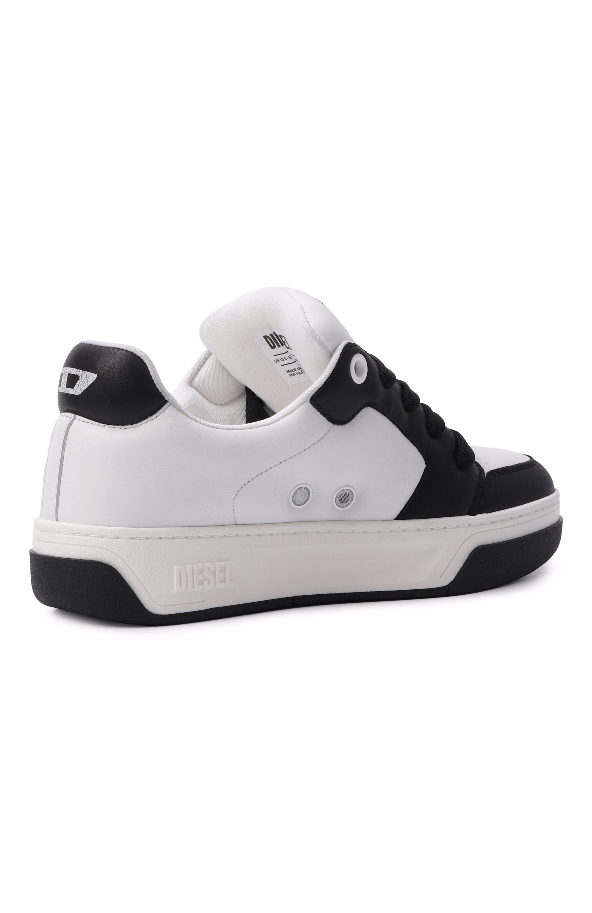 Кожаные кеды s-d-ollie DIESEL, арт. Y03796/P7483, фото 4