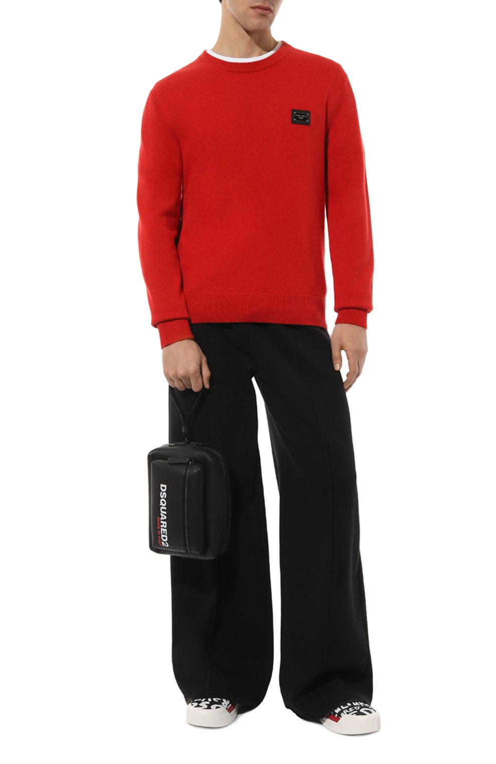 Кожаная борсетка DSQUARED2, арт. CLM0010, фото 7