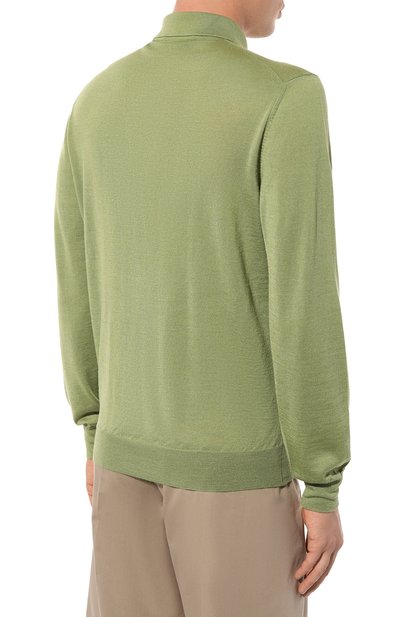 Поло из шерсти и шелка GRAN SASSO, арт. 57132/13190, фото 4