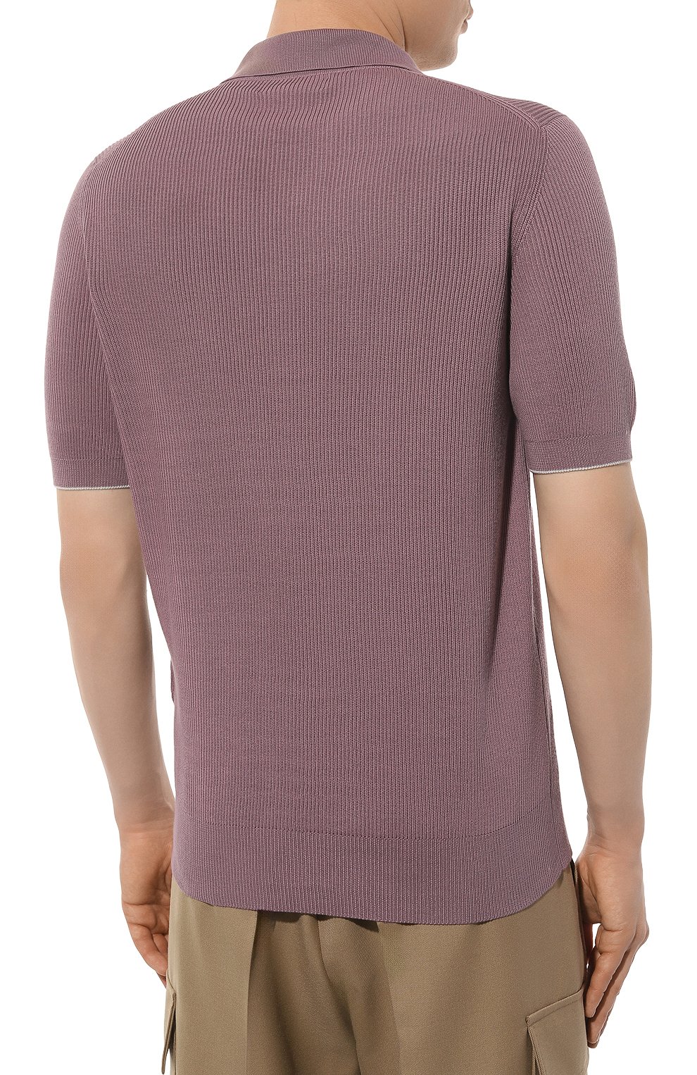 Хлопковое поло BRUNELLO CUCINELLI, арт. M2900B2020, фото 4