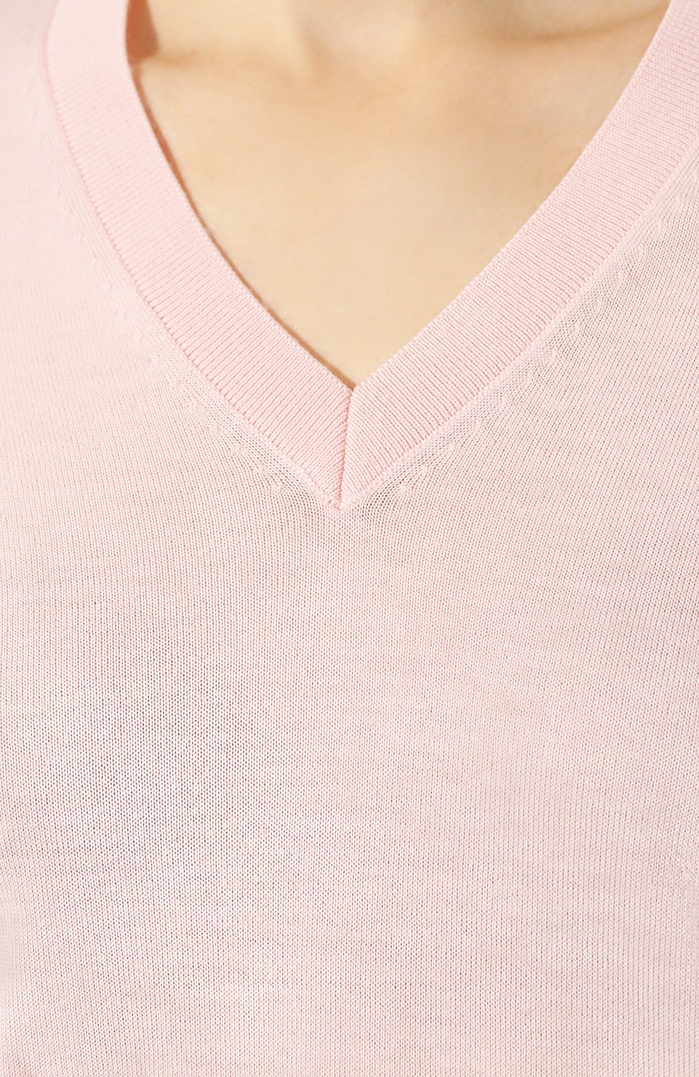 Шерстяной пуловер EMPORIO ARMANI розового цвета по цене 25900 руб., арт. 3G2MY2/2M8CZ, фото 5 Шерстяной пуловер EMPORIO ARMANI, арт. 3G2MY2/2M8CZ, фото 5