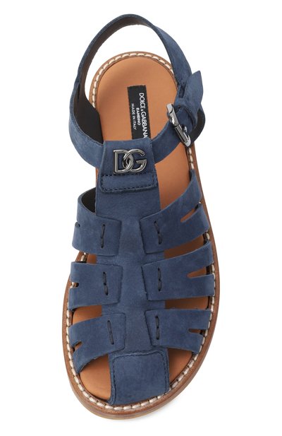 Сандалии из нубука DOLCE & GABBANA, арт. DA5279/A1061/37-38, фото 4