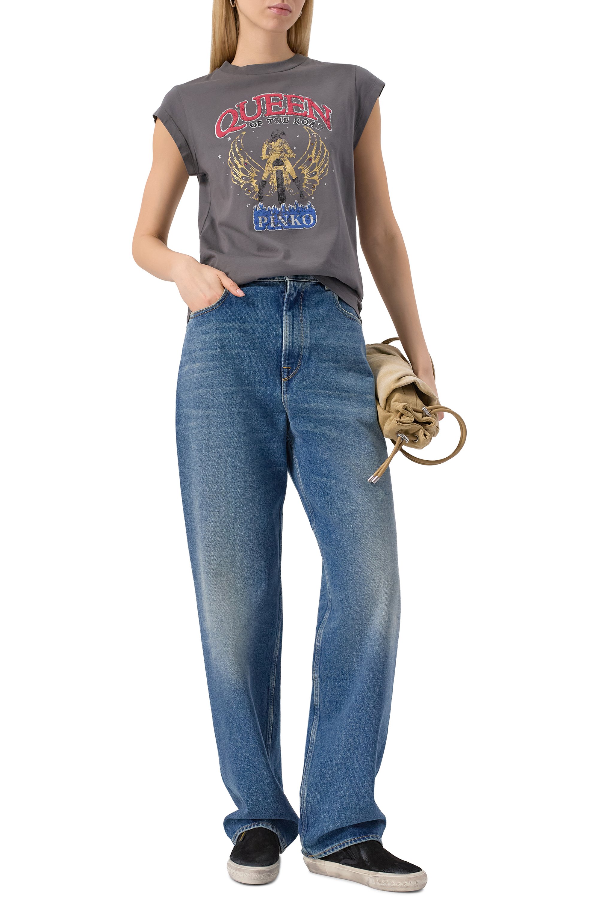 Джинсы GOLDEN GOOSE DELUXE BRAND, арт. GWP00844.P000621, фото 2