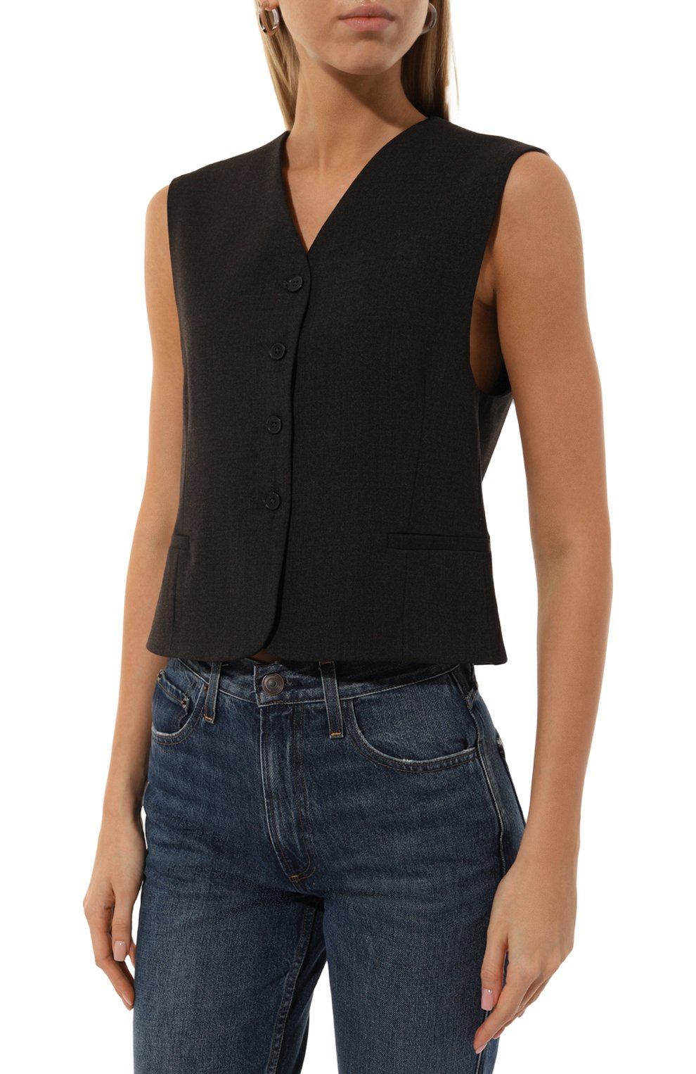 Шерстяной жилет LOULOU DE SAISON, арт. TE0RA, фото 3