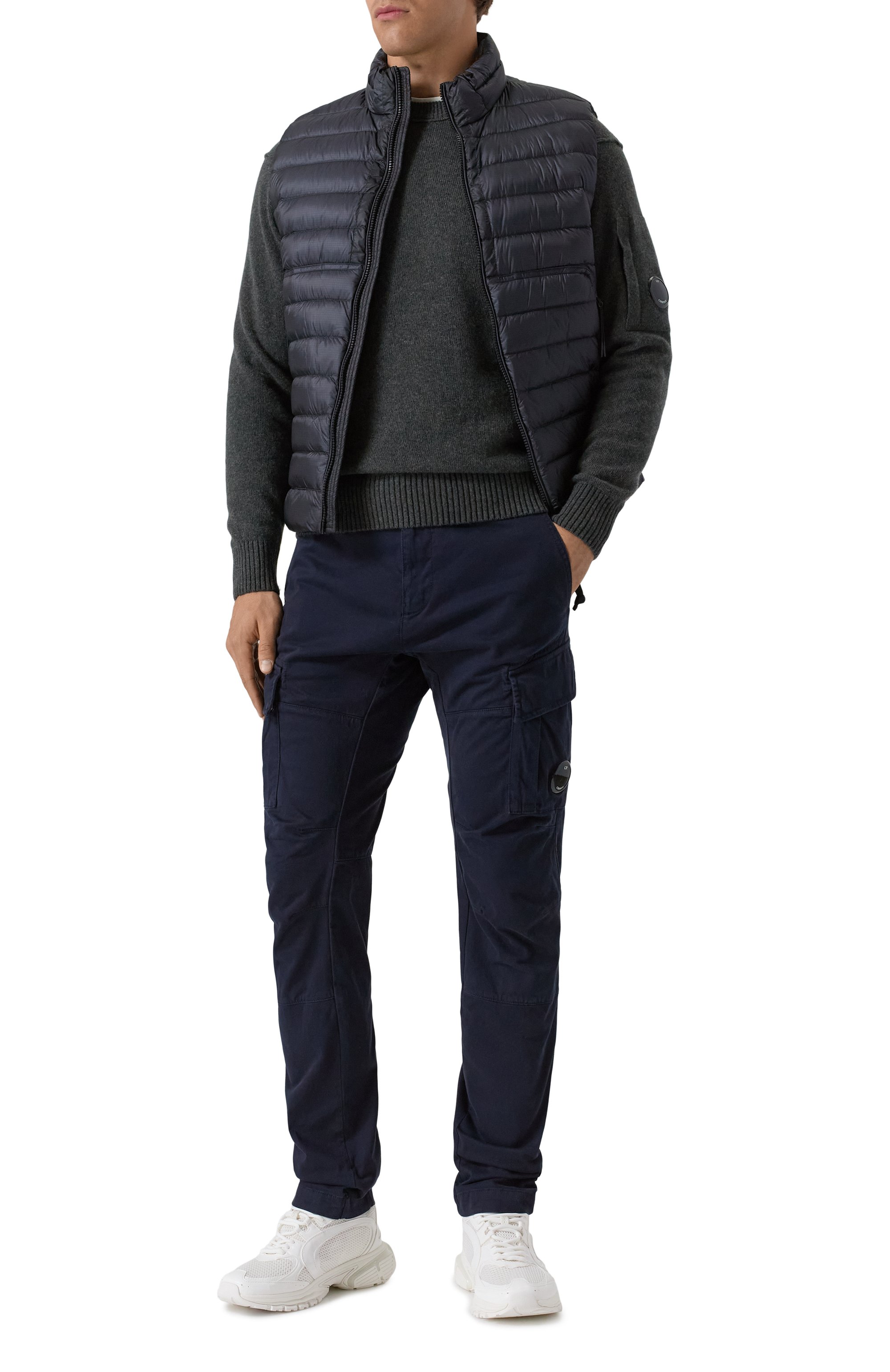 Шерстяной свитер C.P. COMPANY, арт. 19CMKN707A110149A, фото 2