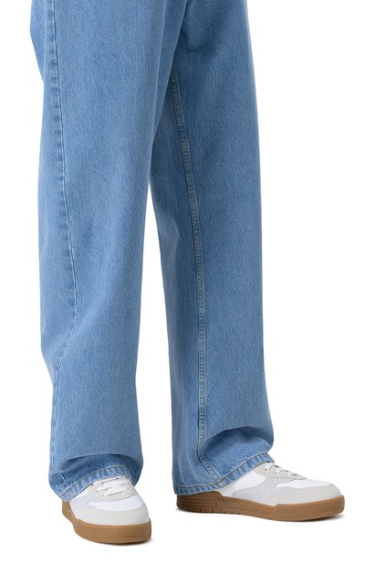 Кожаные кеды MOSCHINO, арт. 15204/GFD, фото 3