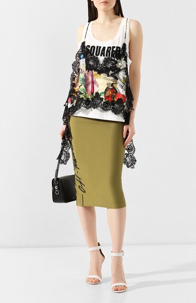 Хлопковый топ DSQUARED2, арт. S72NL0013/S22507, фото 2