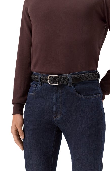 Мужской кожаный ремень CORNELIANI, арт. 26V306-2620806