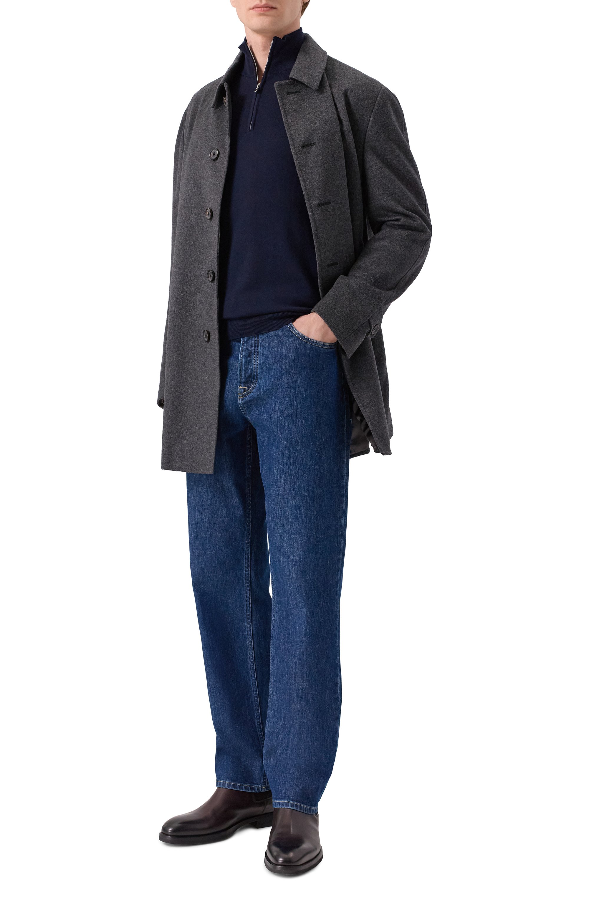 Шерстяной джемпер ANDREA CAMPAGNA, арт. M5625-6688, фото 2