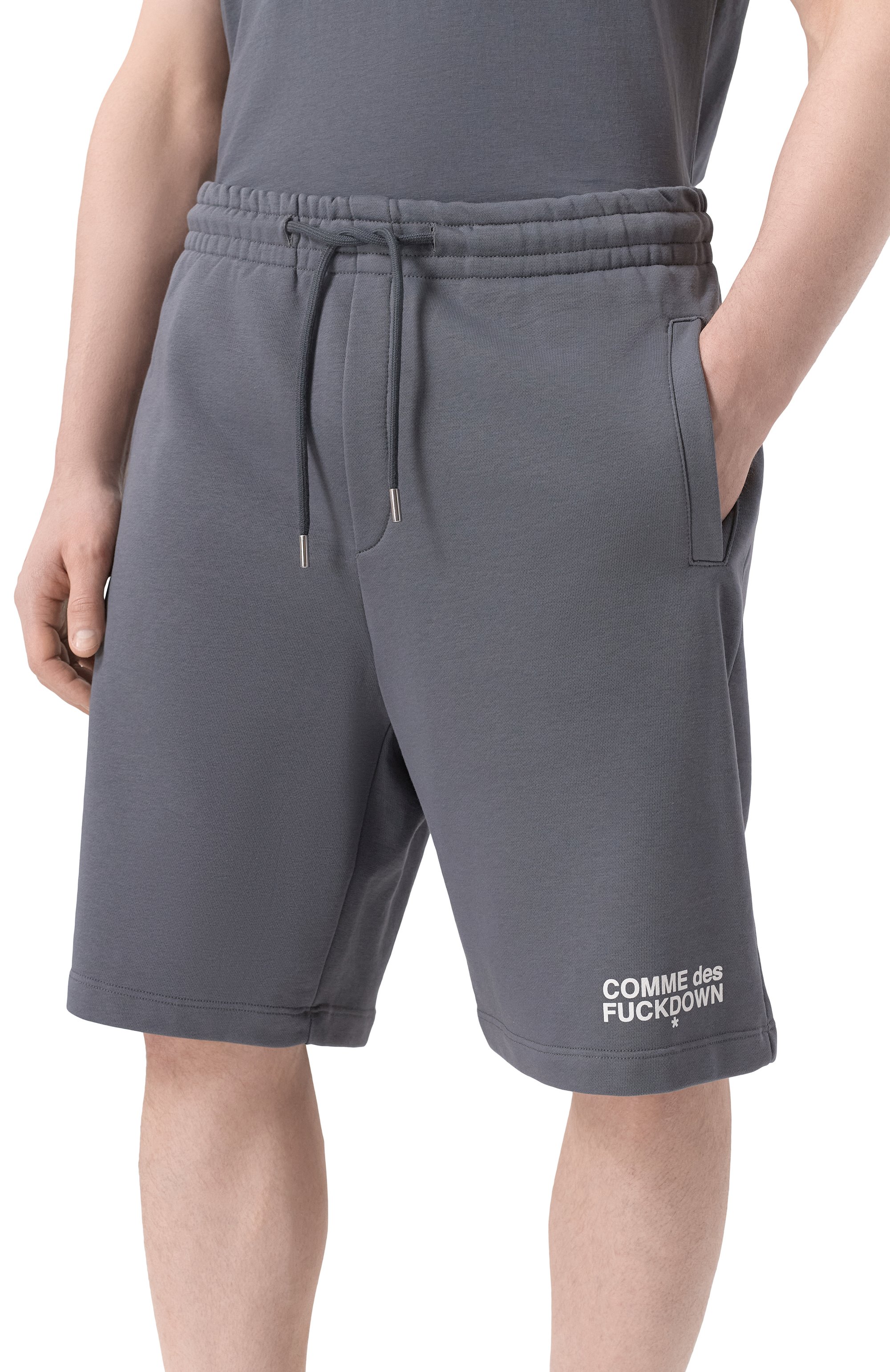 Хлопковые шорты COMME DES FUCKDOWN, арт. CFABM01505, фото 3
