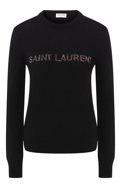 Женский шерстяной пуловер SAINT LAURENT, арт. 550909/YAAR2