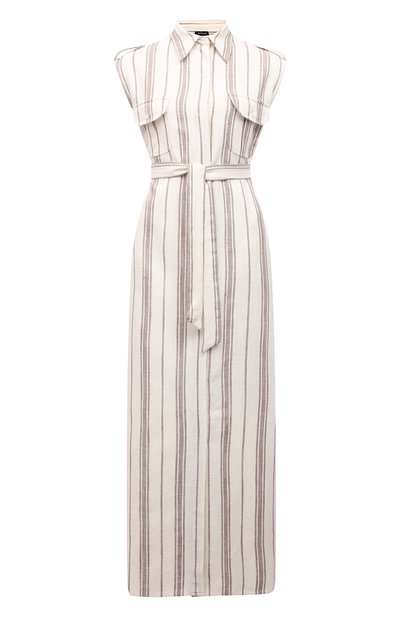 Платье из шелка и льна KITON, арт. D51313K09T15, фото 1