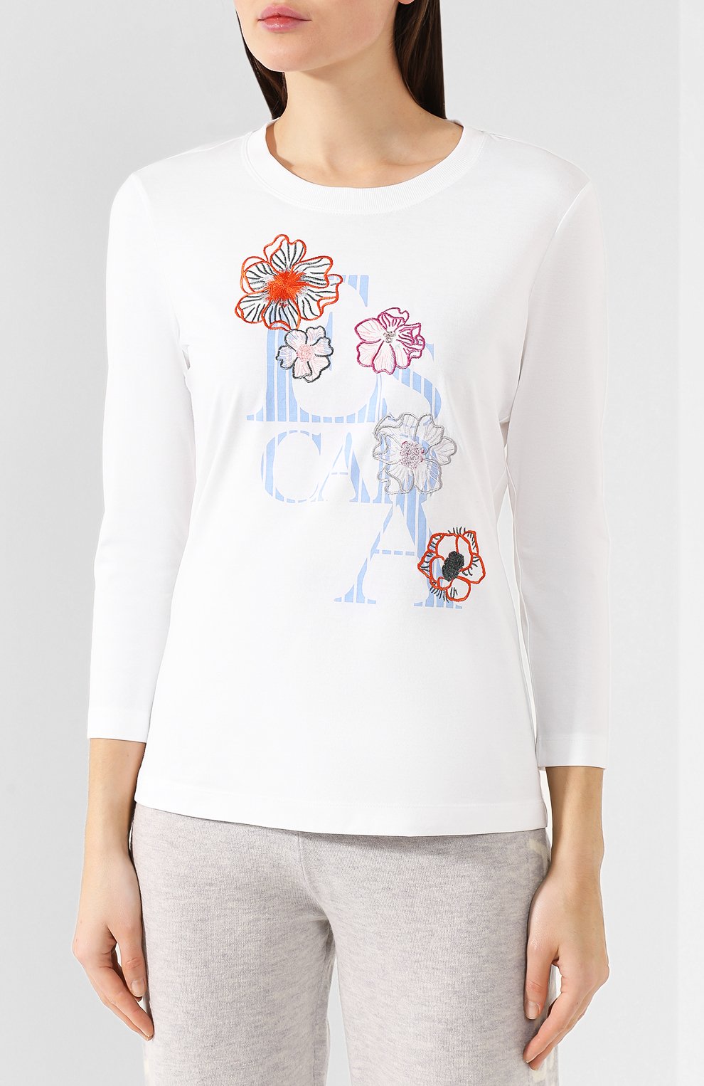 Хлопковый лонгслив ESCADA SPORT, арт. 5032449, фото 3