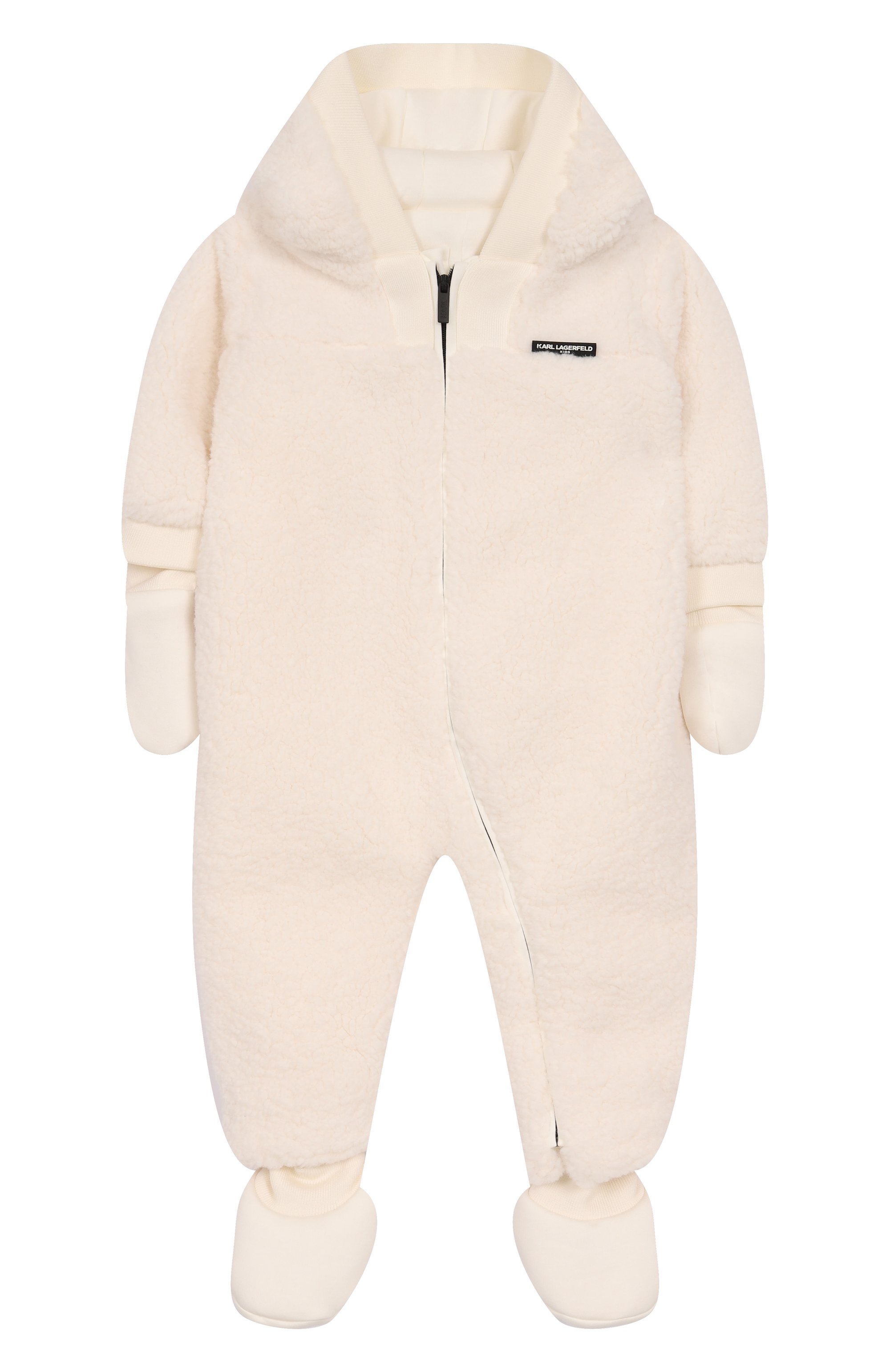 Утепленный комбинезон из экомеха KARL LAGERFELD KIDS, арт. Z30975, фото 1