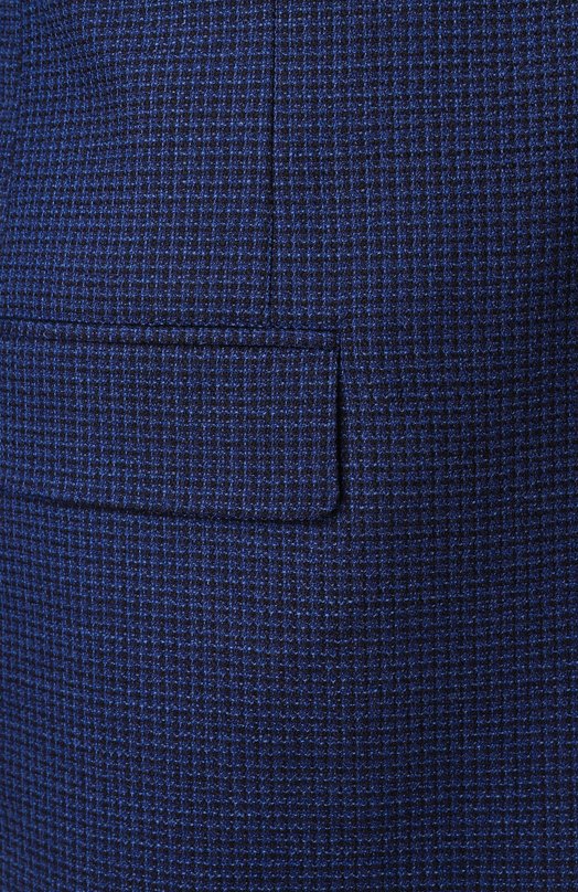 Шерстяной пиджак Corneliani 25X005-2516511 Синий  25X005-2516511 Фото 8