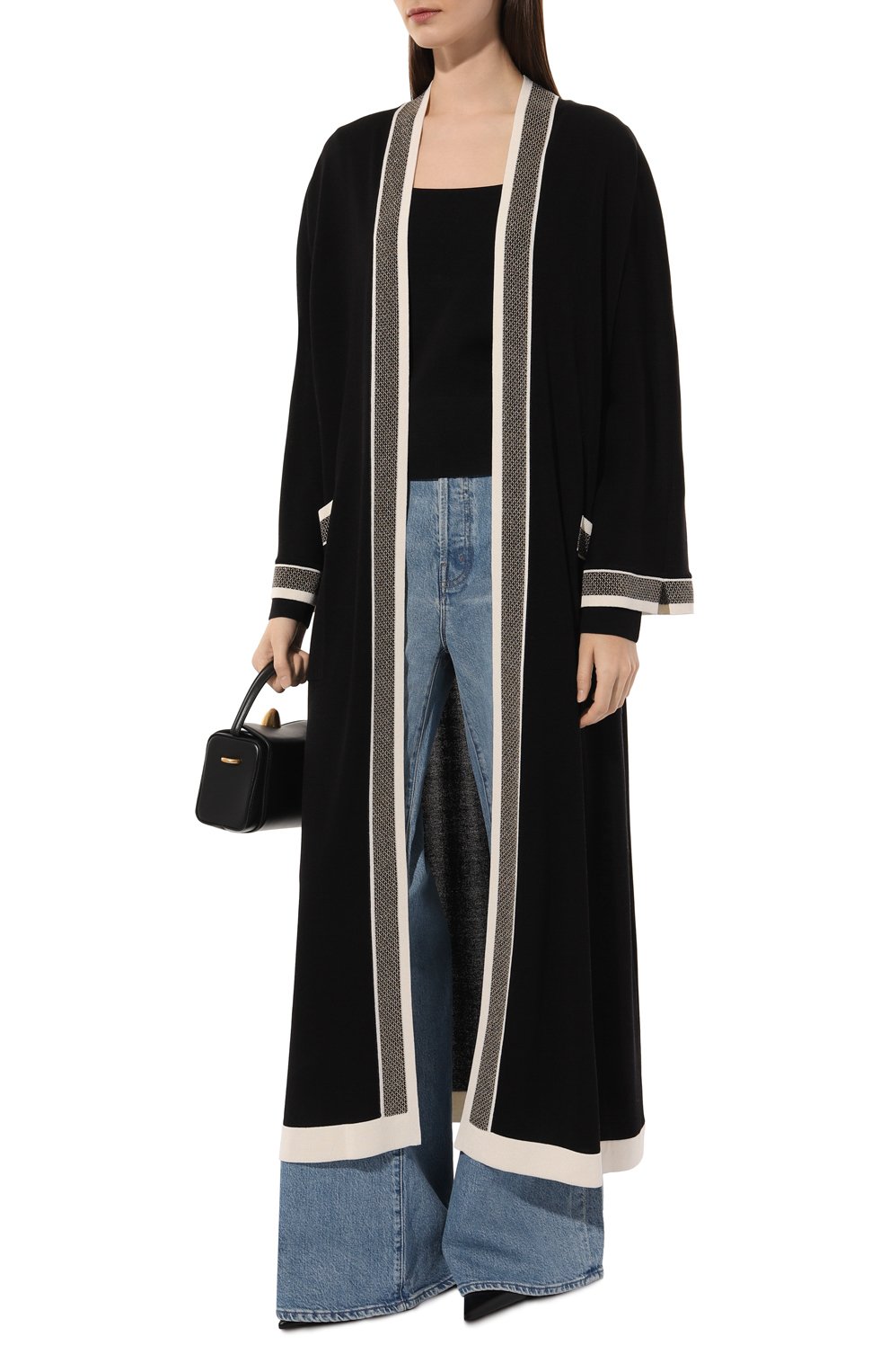 Кардиган из шелка и вискозы FREEAGE, арт. S24.CR052.6079.900, фото 2