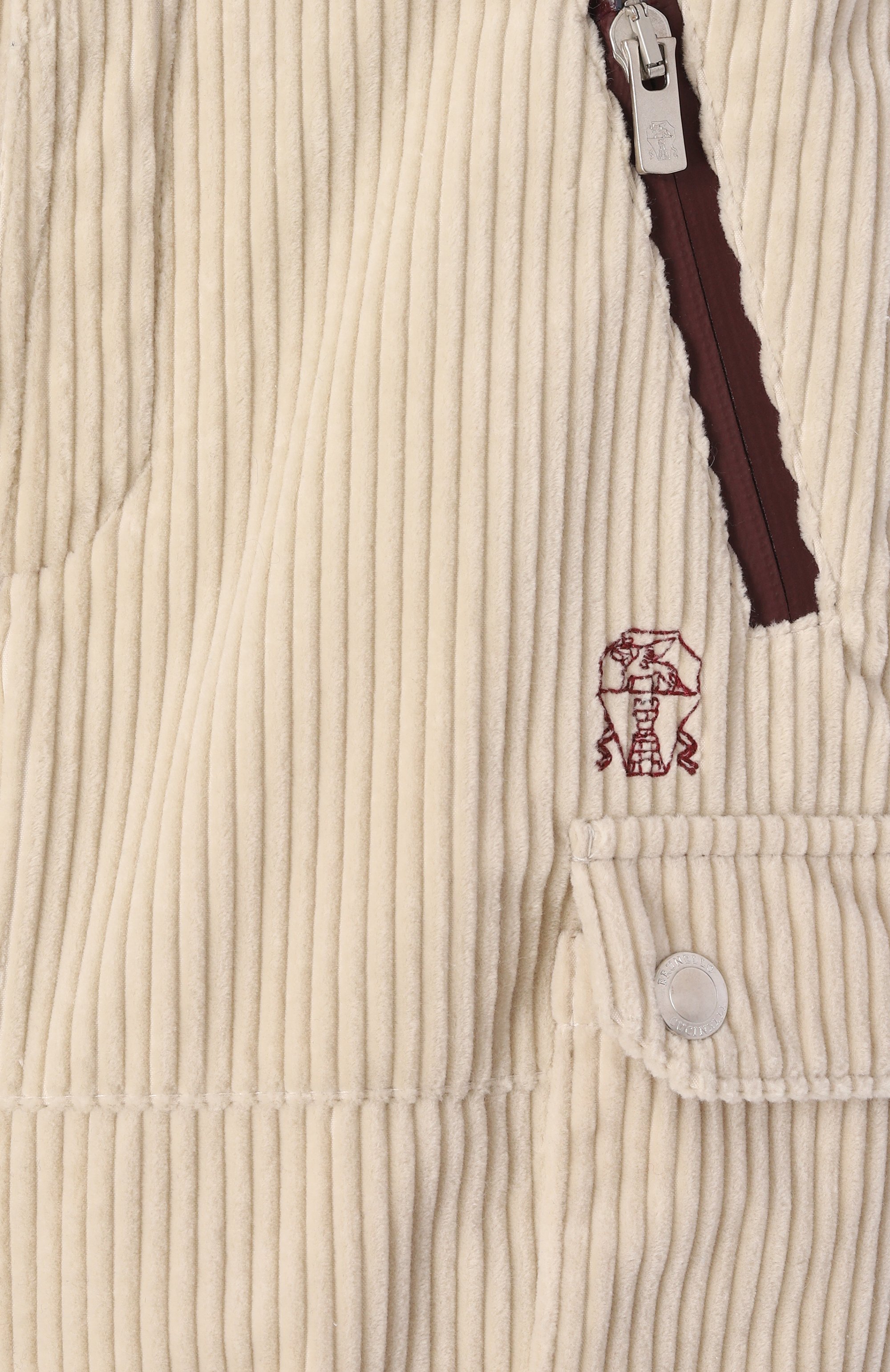 Вельветовые брюки-карго BRUNELLO CUCINELLI, арт. B408ME999A, фото 3