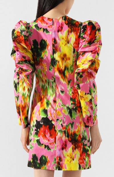Хлопковое платье MSGM, арт. 2842MDA263S 207353, фото 4
