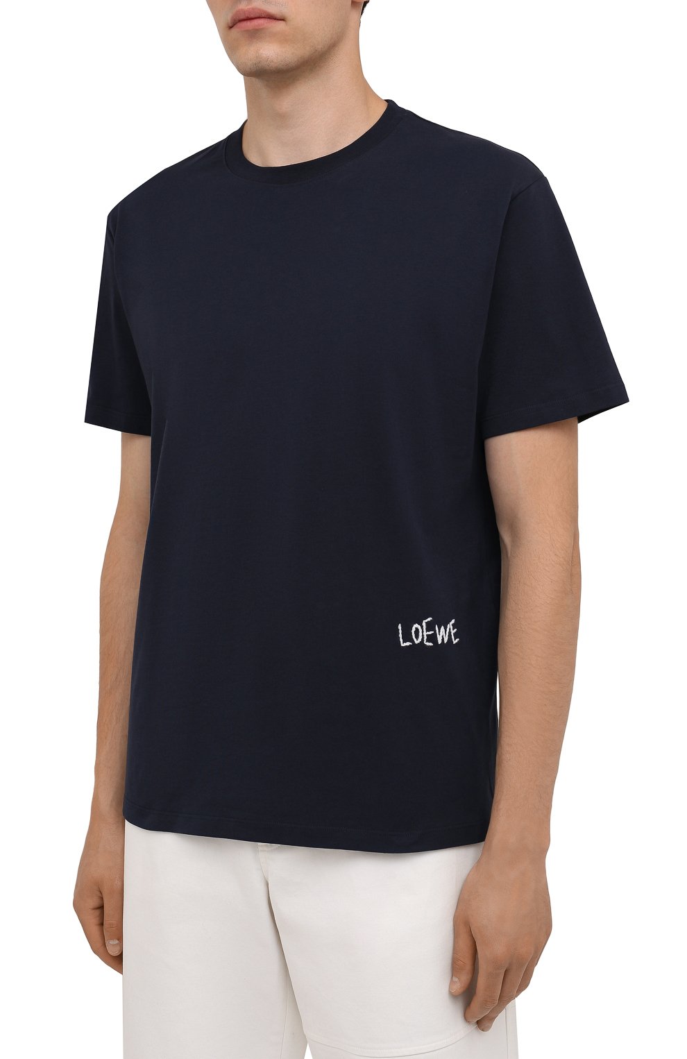 Хлопковая футболка LOEWE, арт. H526Y22J34, фото 3