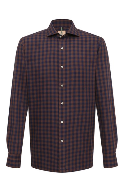 Мужская хлопковая рубашка LUIGI BORRELLI, арт. SR3752