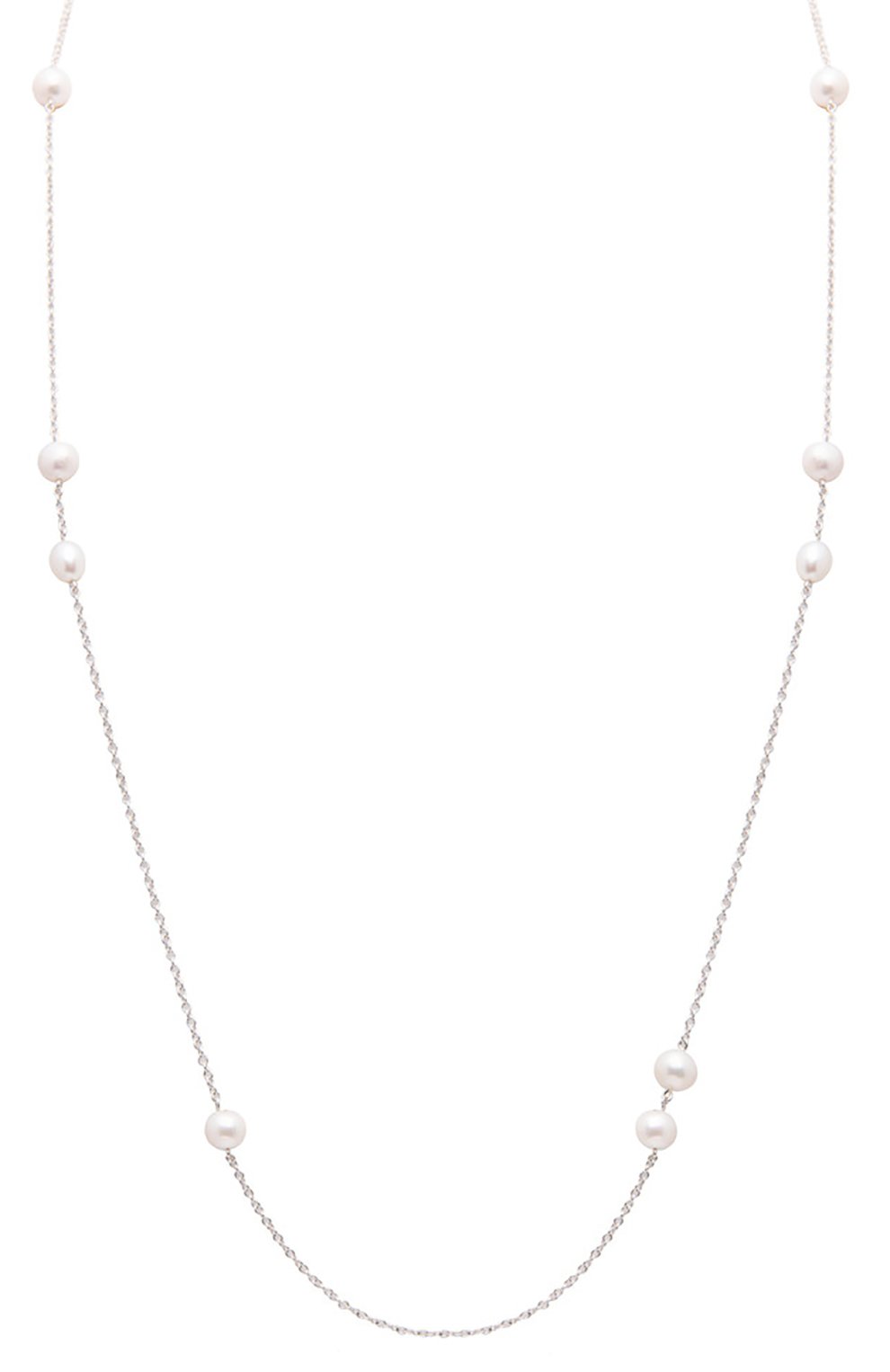 Колье MIMI бесцветного цвета по цене 56100 руб., арт. C23VNAF1-90, фото 1 Колье MIMI, арт. C23VNAF1-90, фото 1