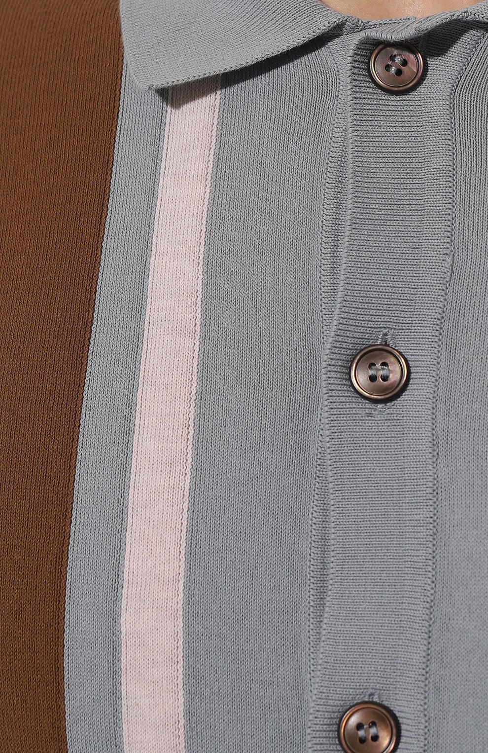 Хлопковая рубашка GRAN SASSO серого цвета по цене 29950 руб., арт. 59135/20646, фото 5 Хлопковая рубашка GRAN SASSO, арт. 59135/20646, фото 5