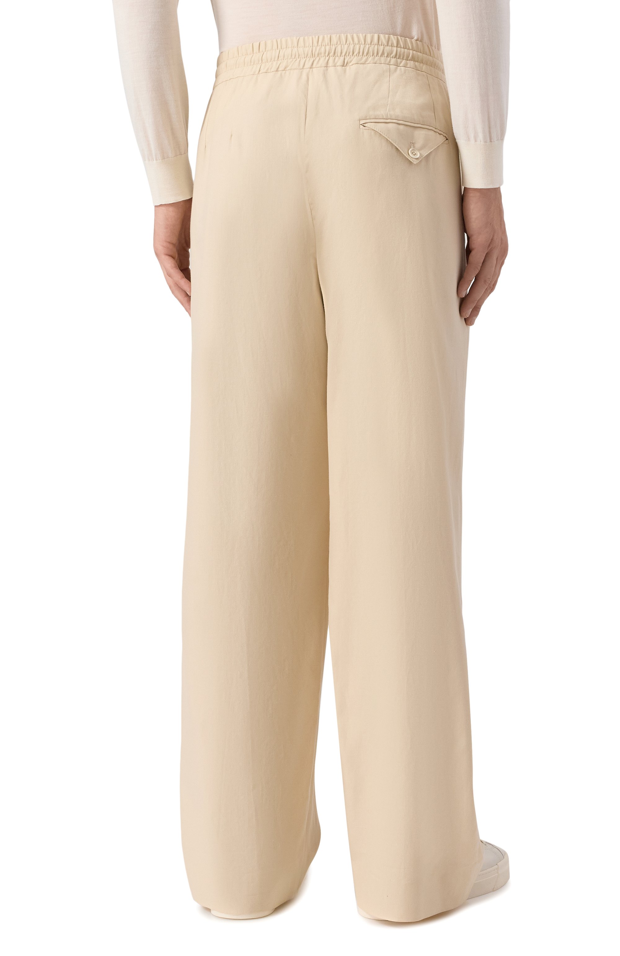 Брюки из хлопка и шелка MVST, арт. 25E/X1P/0/B011/0207, фото 4