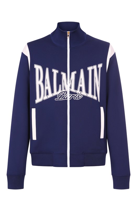 Толстовка Balmain FH0TFA85/BD29 Синий FH0TFA85/BD29