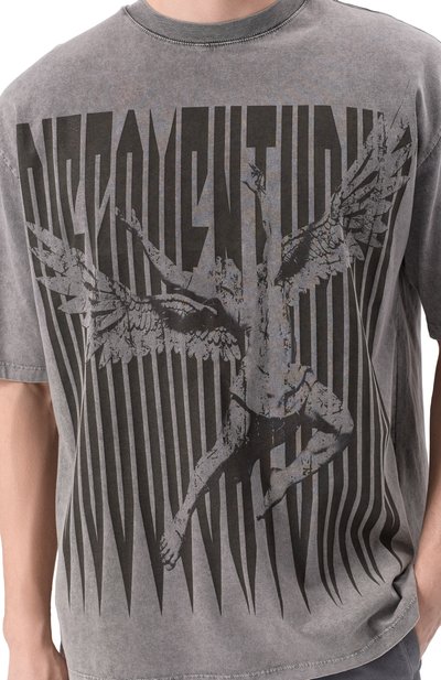 Хлопковая футболка DIEGO VENTURINO, арт. DVTS0DVI, фото 5