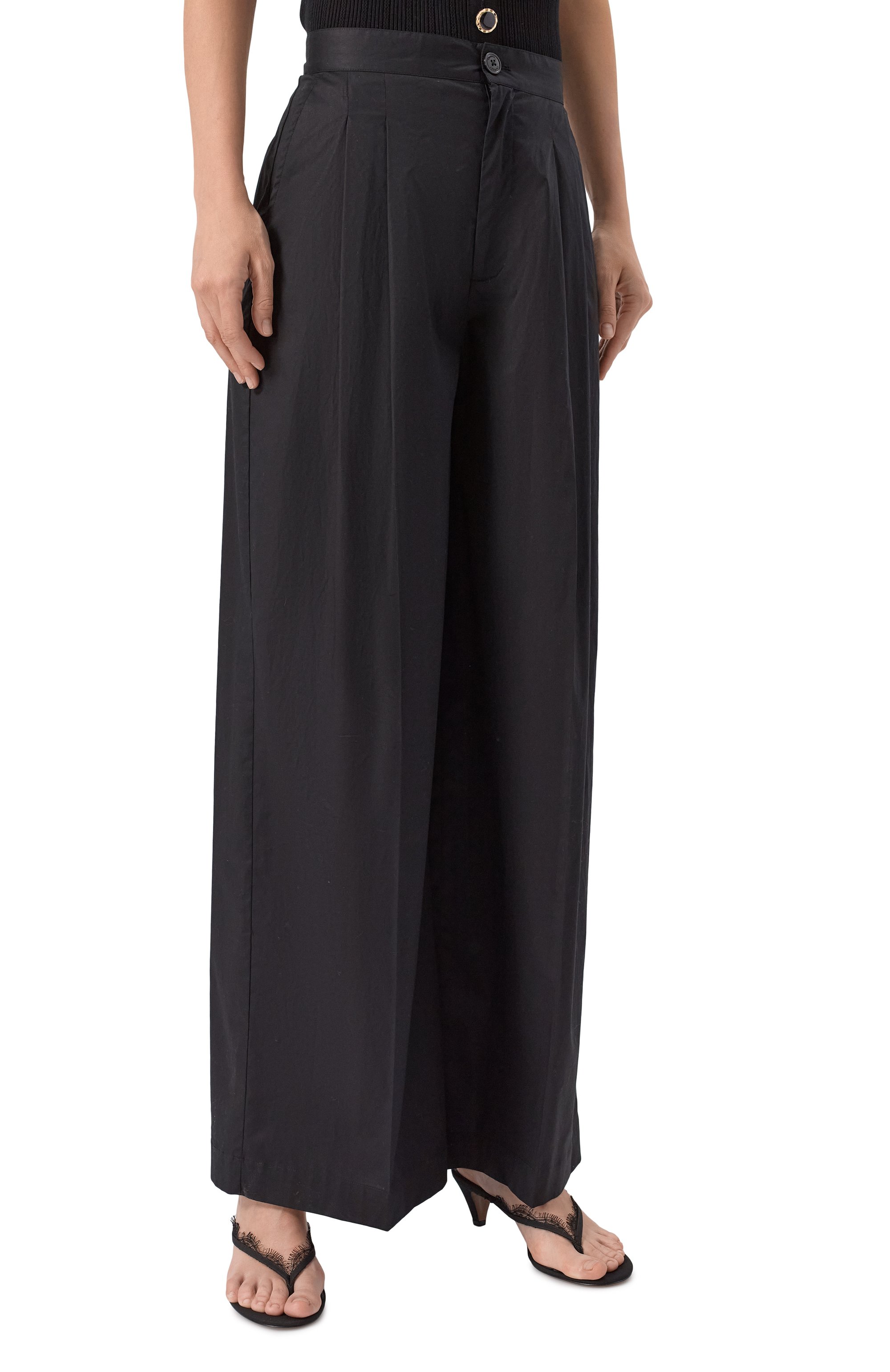 Хлопковые брюки TWINSET, арт. 251TT202K, фото 3