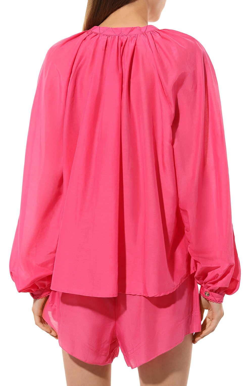 Блузка из хлопка и шелка LOVE STORIES, арт. L2423231-525, фото 4