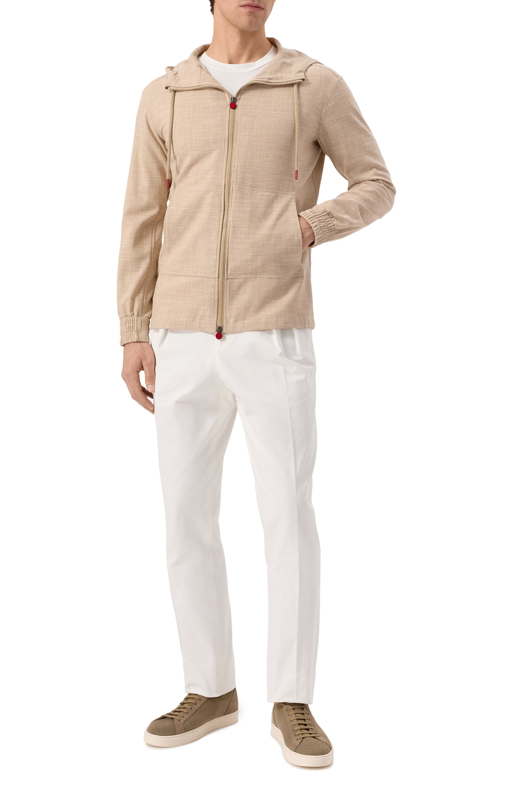 Толстовка из шерсти и шелка KITON, арт. UMC010K0615E10, фото 2