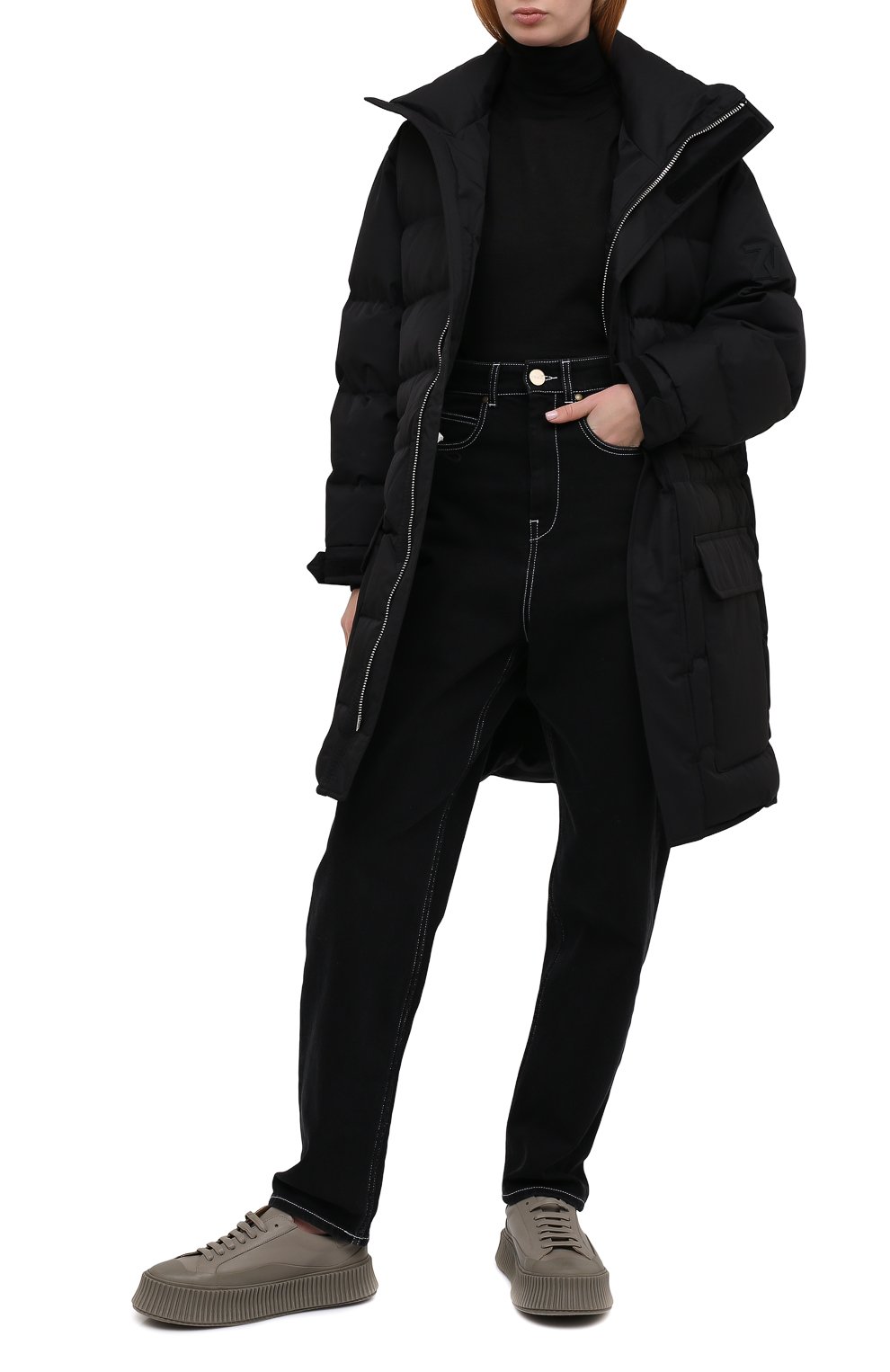 Пуховик ZADIG AND VOLTAIRE черного цвета по цене 62650 руб., арт. WJCK2902F, фото 2 Пуховик ZADIG AND VOLTAIRE, арт. WJCK2902F, фото 2