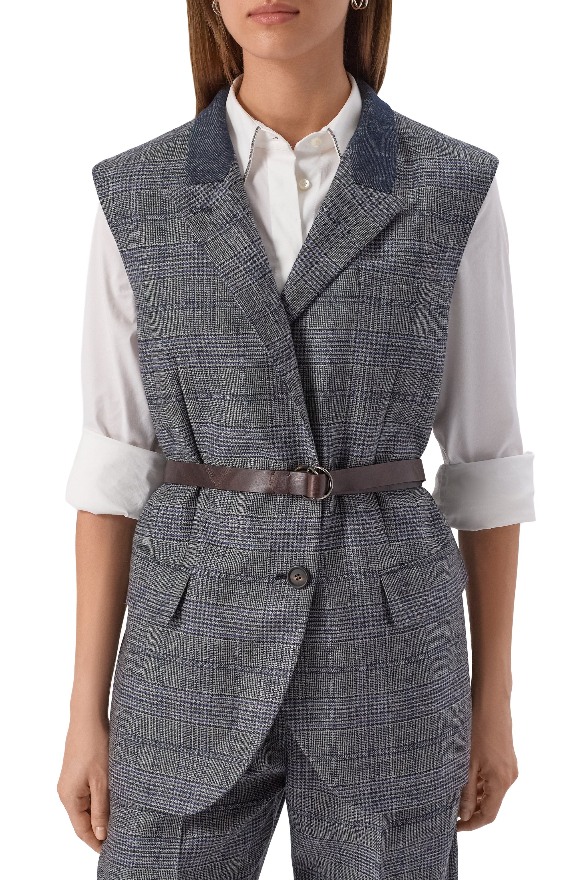 Шерстяной жилет BRUNELLO CUCINELLI, арт. MG5227499P, фото 3