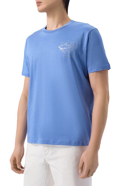 Хлопковая футболка PAUL&SHARK, арт. 26411035, фото 3