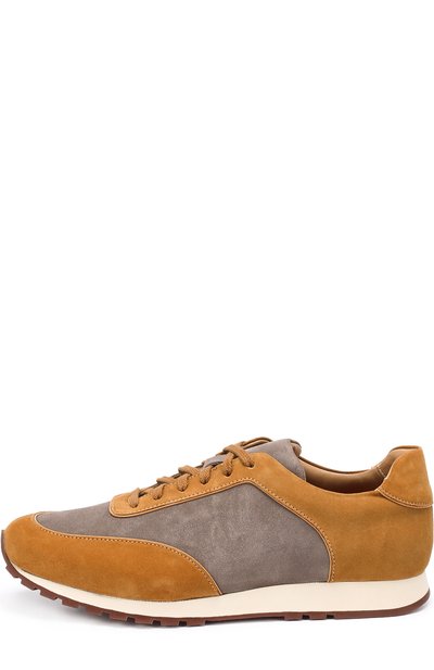 Замшевые кроссовки week end walk на шнуровке LORO PIANA, арт. FAF4222, фото 3