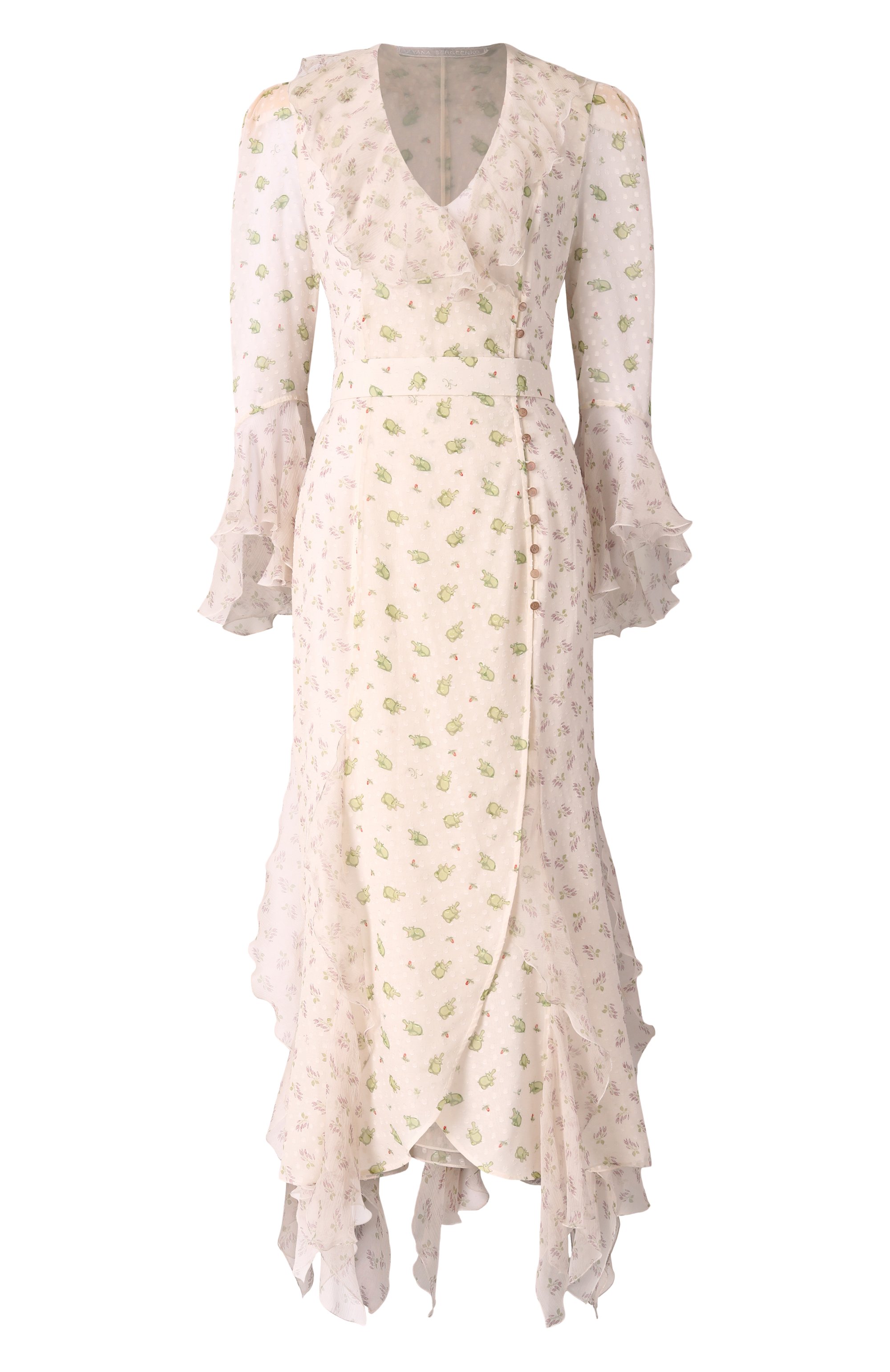 Шелковое платье ULYANA SERGEENKO, арт. ABM007FW24P 2284Т24, фото 1
