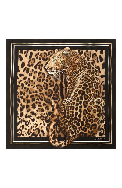 Шелковый платок DOLCE & GABBANA, арт. FN093R/GDCUU, фото 3