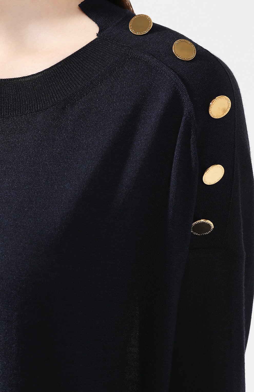 Платье из смеси шерсти и шелка STELLA MCCARTNEY, арт. 269330/S2087, фото 5