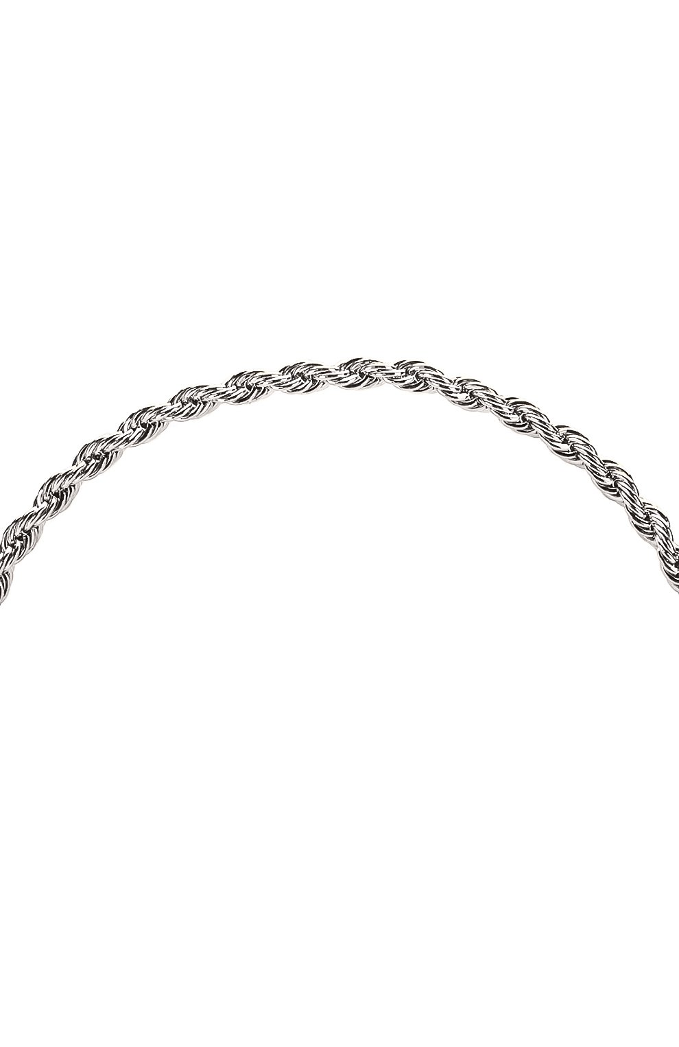 Цепочка для очков FRAME CHAIN серебряного цвета по цене 9550 руб., арт. R0LLER CHAIN WHITE, фото 3 Цепочка для очков FRAME CHAIN, арт. R0LLER CHAIN WHITE, фото 3