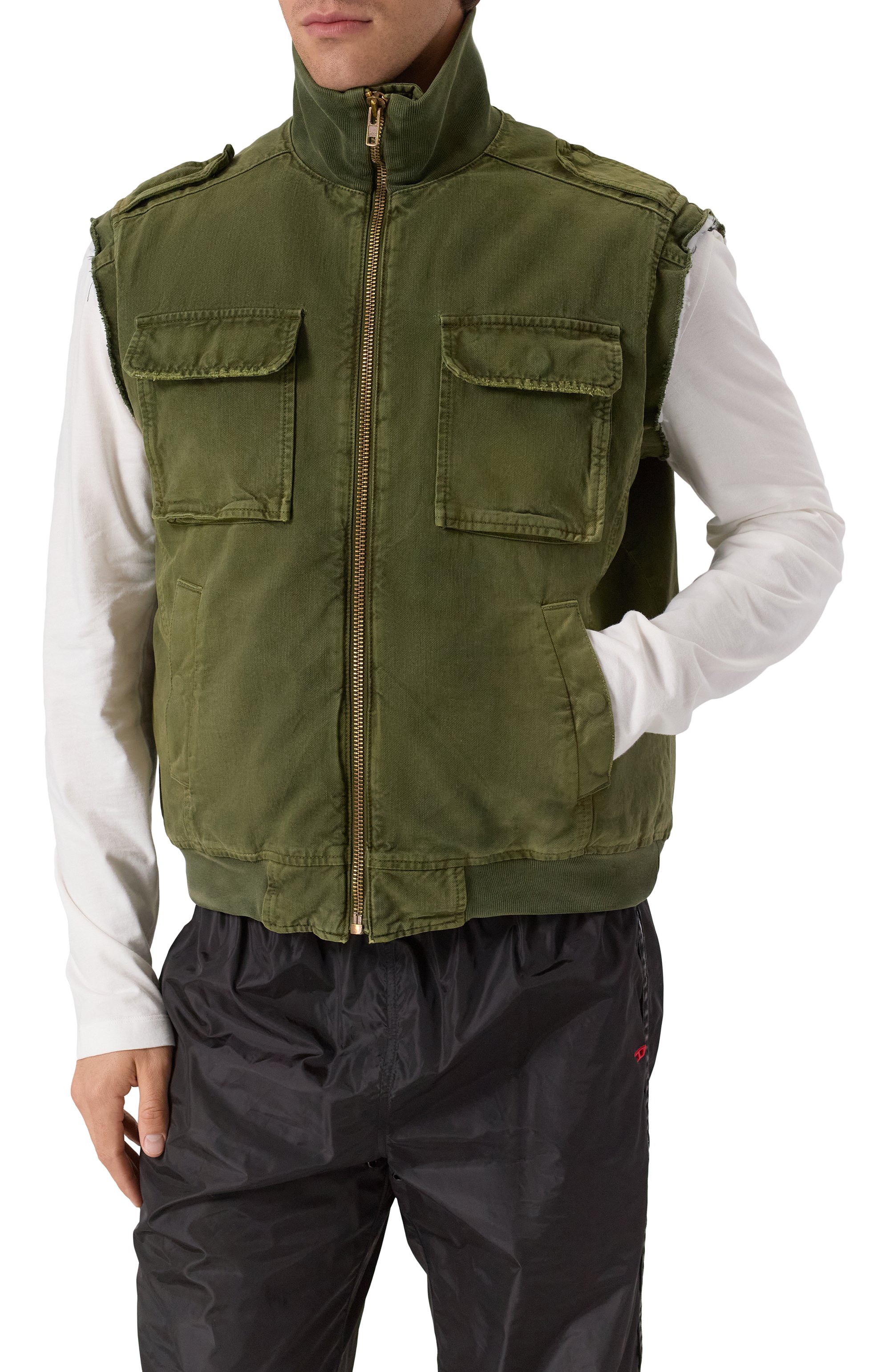 Хлопковый жилет MM6, арт. SH2FB0013/M35439, фото 3