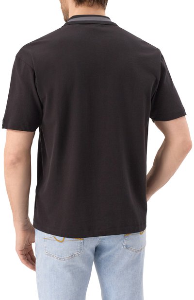 Хлопковое поло hugo x rb HUGO, арт. 50542748, фото 4